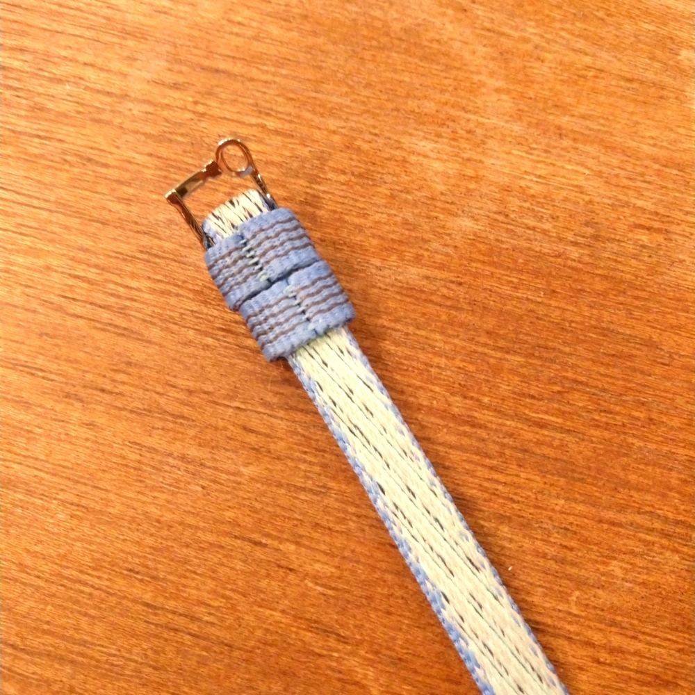 Keep collective Sea foam woven bracelet